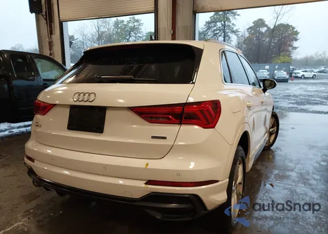 2020 Audi Q3 Premium 45 Tfsi S Line Quattro Tiptronic из США, поврежденный, VIN WA1DECF34L1012506